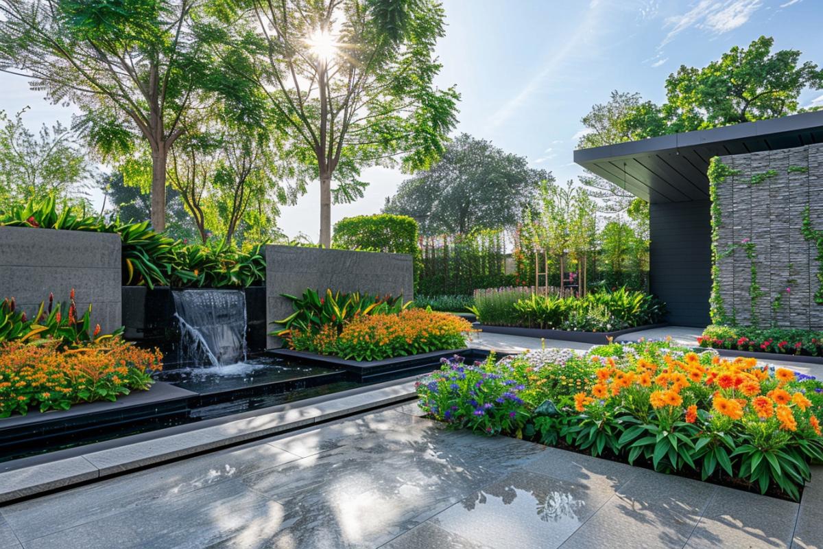 Tendances 2024 en aménagement paysager pour un jardin moderne