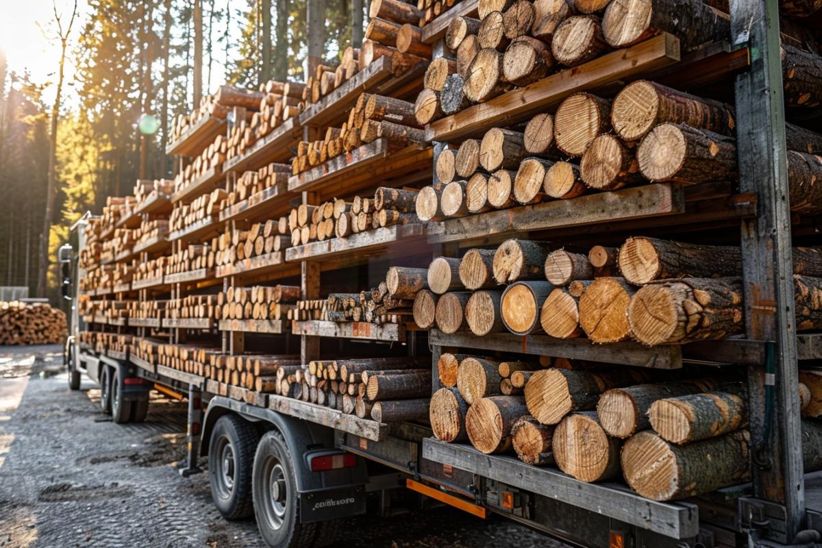 Guide complet : tarifs des semi-remorques de bois de chauffage 2m expliqués