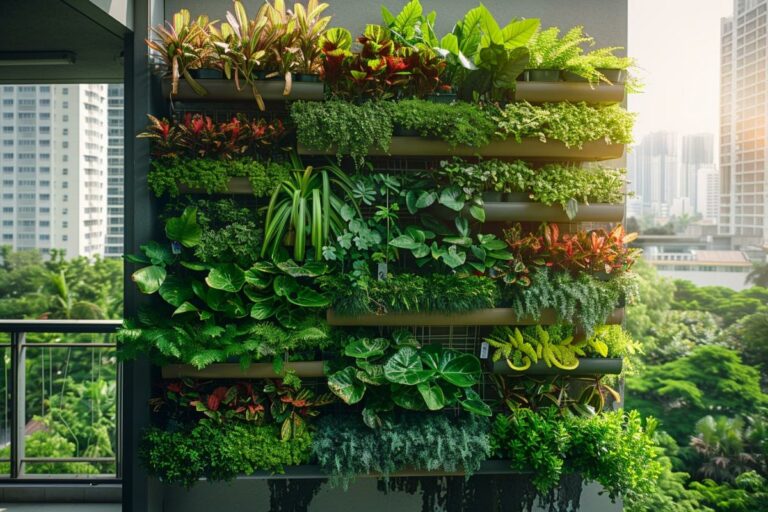 Jardins verticaux pour petits espaces : optimisez votre balcon facilement