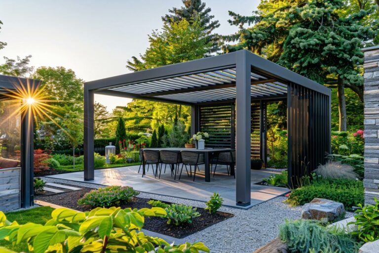Prix d'une pergola bioclimatique autoportée : guide complet des coûts