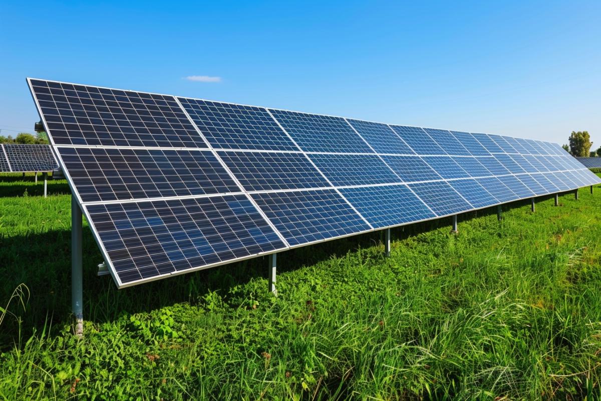 Panneaux solaires au sol pour grandes surfaces : une solution énergétique efficiente