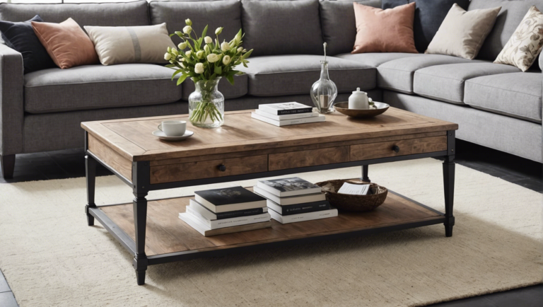 découvrez les raisons de choisir une table basse maison du monde pour sublimer votre salon et apporter une touche d'élégance et de style à votre intérieur.