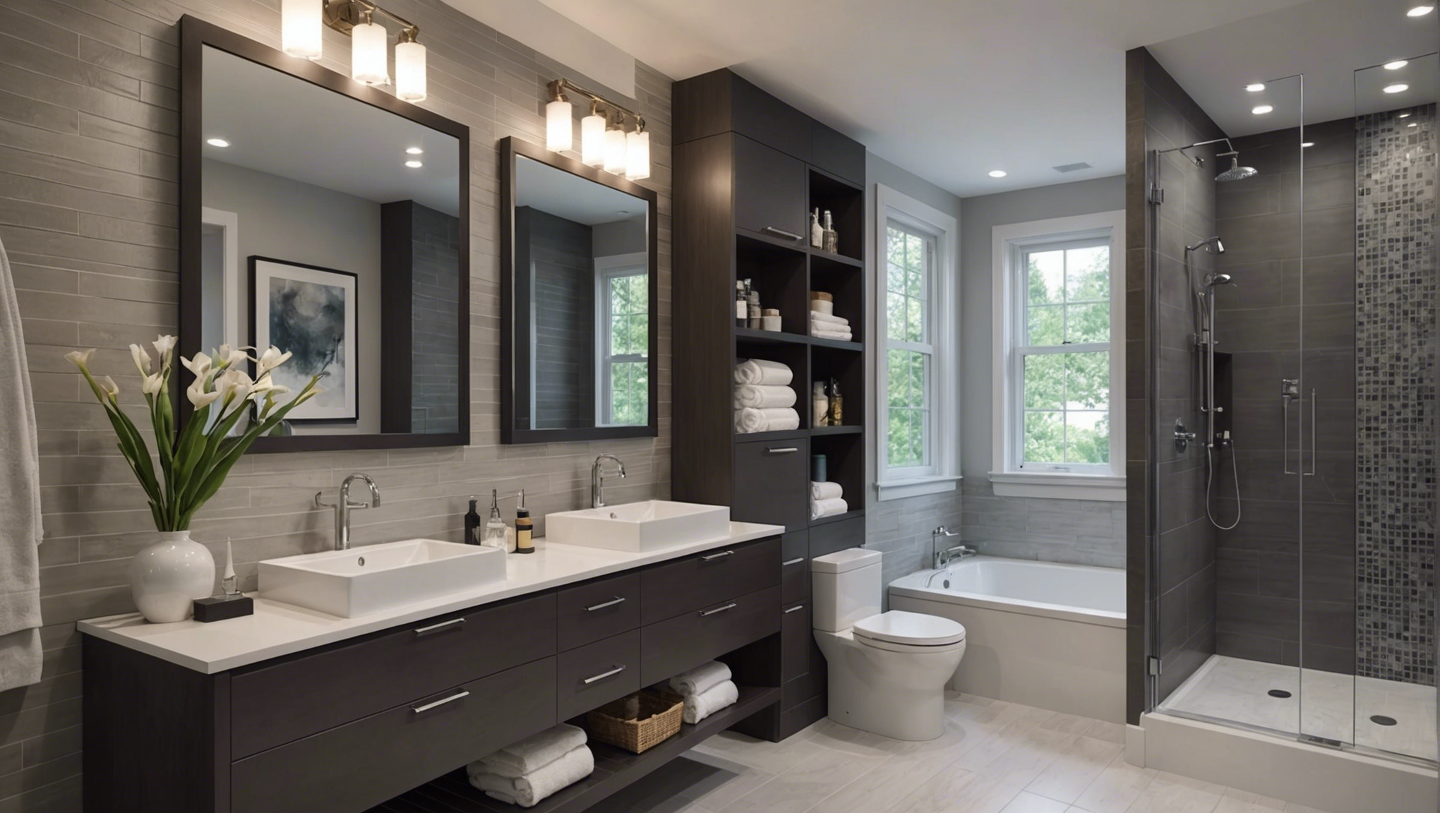 découvrez les caractéristiques d'une salle de bain moderne et comment créer un espace contemporain et fonctionnel pour votre quotidien.