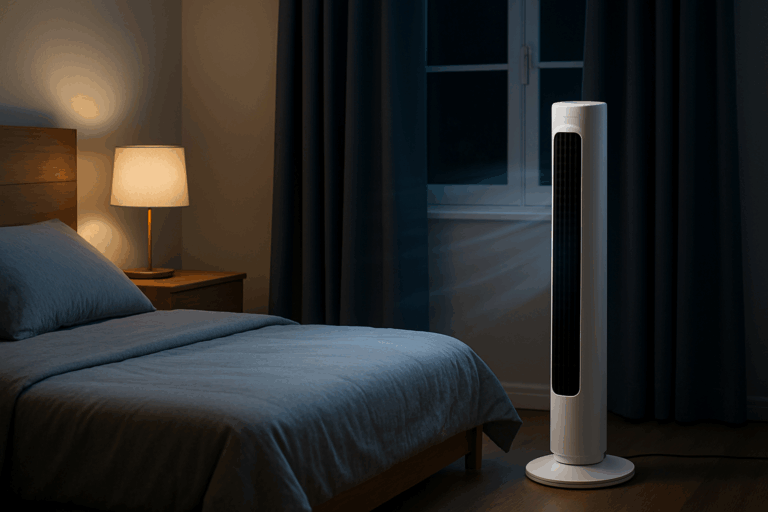 Ventilateur colonne silencieux : les modèles les plus discrets pour une nuit paisible